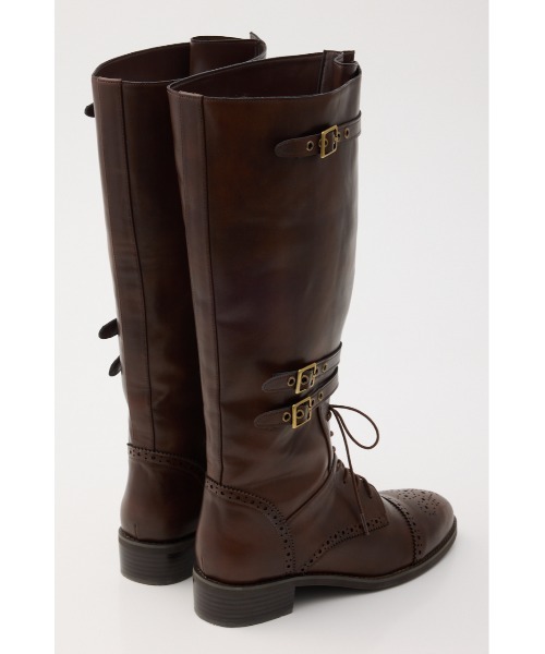 SLY(スライ)の「【限定カラーあり】FORMAL DRESS LONG BOOTS フォーマルドレスロングブーツ 秋服 冬服(ブーツ・レディース・ブラウン/ブラック・SMALL/MEDIUM/LARGE)」の11枚目の写真