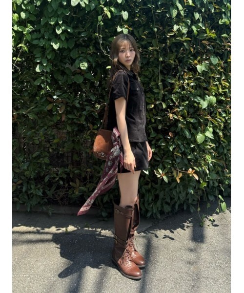 SLY(スライ)の「【限定カラーあり】FORMAL DRESS LONG BOOTS フォーマルドレスロングブーツ 秋服 冬服(ブーツ・レディース・ブラウン/ブラック・SMALL/MEDIUM/LARGE)」の22枚目の写真