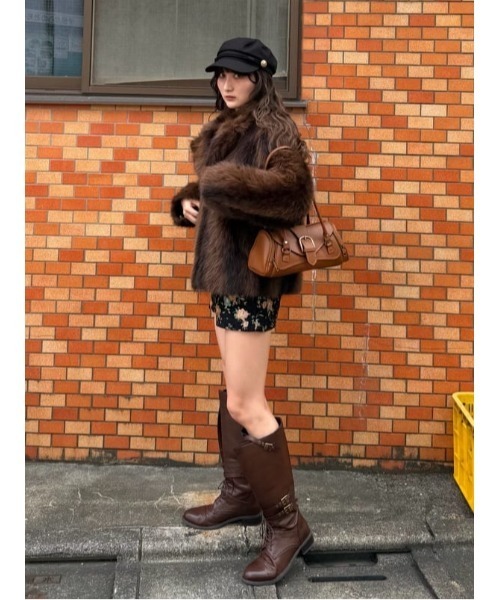 SLY(スライ)の「【限定カラーあり】FORMAL DRESS LONG BOOTS フォーマルドレスロングブーツ 秋服 冬服(ブーツ・レディース・ブラウン/ブラック・SMALL/MEDIUM/LARGE)」の21枚目の写真