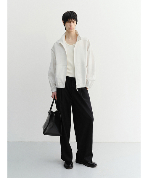 DUNST FOR MEN（ダンストフォーメン）の「RELAXED SLEEVELESS TOP_UDTS6B321_IVORY（Tシャツ/カットソー・メンズ・アイボリー・SMALL/MEDIUM/LARGE）」の2枚目の写真