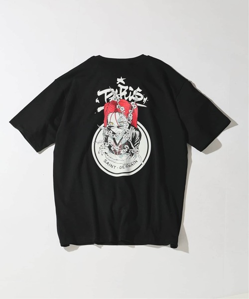 PARIS SAINT-GERMAIN(パリサンジェルマン)の「《追加》【PSG x NAKAKI 】 ART GRAPHIC TEE(Tシャツ/カットソー・メンズ・ホワイト/ブラック・X-LARGE/LARGE/MEDIUM)」の5枚目の写真
