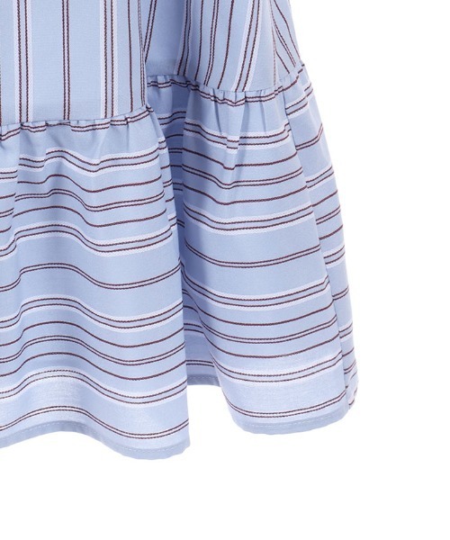 axes femme(アクシーズファム)の「ストライプ柄ワンピース(ワンピース・キッズ・サックスブルー/ピンク・MEDIUM/LARGE/X-LARGE)」の14枚目の写真