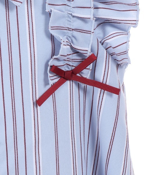 axes femme(アクシーズファム)の「ストライプ柄ワンピース(ワンピース・キッズ・サックスブルー/ピンク・MEDIUM/LARGE/X-LARGE)」の15枚目の写真