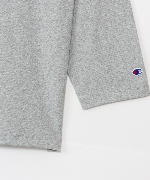 Champion(チャンピオン)の「【Champion/チャンピオン】メンズ ベーシック ロングスリーブTシャツ(Tシャツ/カットソー・メンズ・グレー/ホワイト/ブラック/グリーン/ネイビー・LARGE/MEDIUM/X-LARGE)」の21枚目の写真