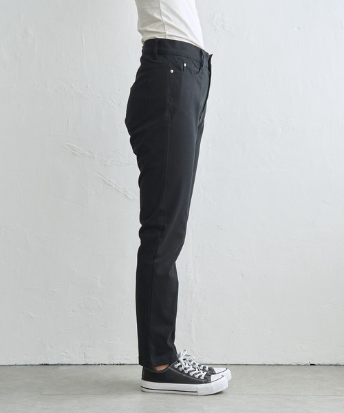 ikka(イッカ)の「GOKU楽パンツ スリムストレート(その他パンツ・レディース・ネイビー/ダークオリーブ/ベージュ/ブラック・M/S/L)」の18枚目の写真