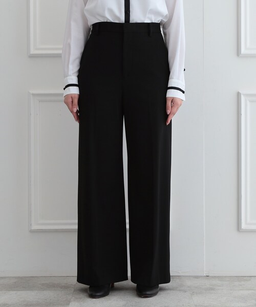 DRESSTERIOR（ドレステリア）の「【セットアップ可】CAREEMAN カルゼジャージー  ワイドパンツ（その他パンツ・レディース・ブラック・38/36/34）」の7枚目の写真