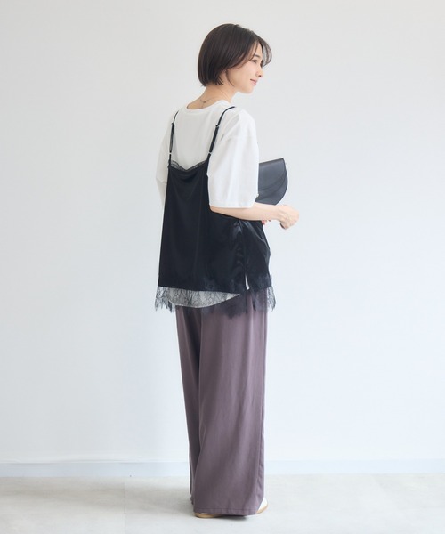 Pillini(ピリーニ)の「シューズアイコンTシャツ(Tシャツ/カットソー・レディース・ブラック/オフホワイト・FREE)」の18枚目の写真