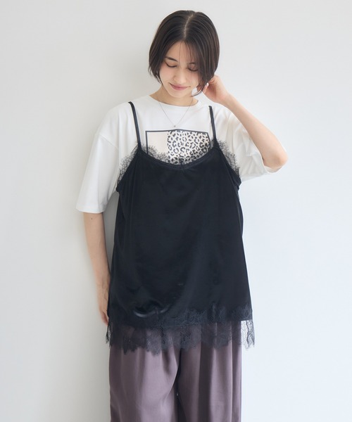 Pillini(ピリーニ)の「シューズアイコンTシャツ(Tシャツ/カットソー・レディース・ブラック/オフホワイト・FREE)」の15枚目の写真