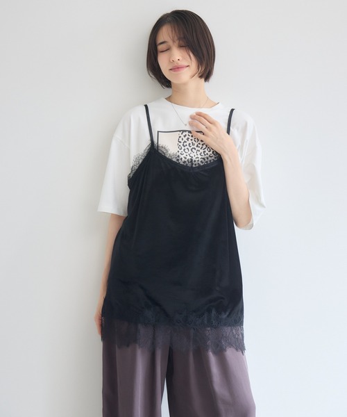 Pillini(ピリーニ)の「シューズアイコンTシャツ(Tシャツ/カットソー・レディース・ブラック/オフホワイト・FREE)」の14枚目の写真