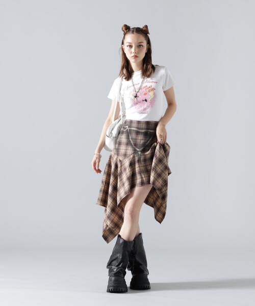 L.H.P(エルエイチピー)の「MAVYTH/メヴィス/PINK PONY GIRL TEE(Tシャツ/カットソー・レディース・ブラック/ホワイト・S/M)」の9枚目の写真