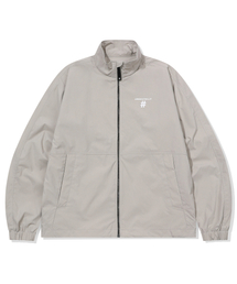 BEENTRILL（ビントリル）の「エッセンシャルロゴストレッチウーブントラックジャケット(ベージュ)（その他アウター）」