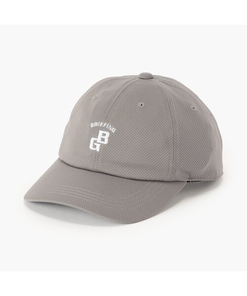 ゴルフ ⓁBRIEFING GOLFブリーフィングゴルフBGフラッグポロGRAY