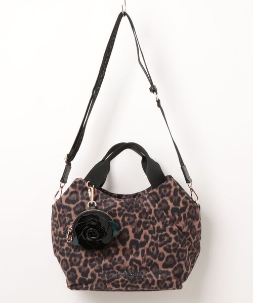 ANNA SUI(アナスイ)の「ローズローズ 2wayハンドバッグ(ハンドバッグ・レディース・グレイッシュブルー/ブラック/ブラック系4・FREE)」の2枚目の写真