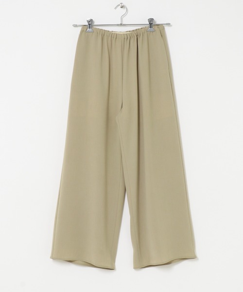URBAN RESEARCH DOORS（アーバンリサーチドアーズ）の「Relax Easy Wide Pants（その他パンツ・レディース・ブラック/ベージュ・MEDIUM/SMALL）」の10枚目の写真