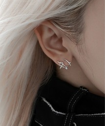 星芒ジルコニアピアス