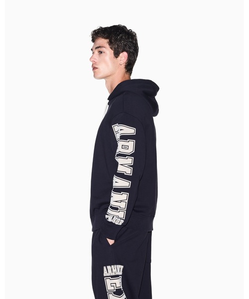 ARMANI EXCHANGE(アルマーニエクスチェンジ)の「【A|X アルマーニ エクスチェンジ】ロゴスリーブ フーデッドスウェットプルオーバー(スウェット・メンズ・ダークネイビー/ブラック・LARGE/MEDIUM/SMALL/X-LARGE/X-SMALL)」の14枚目の写真