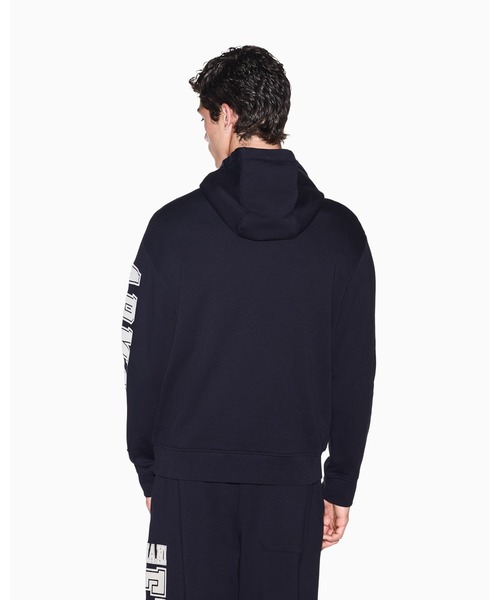 ARMANI EXCHANGE(アルマーニエクスチェンジ)の「【A|X アルマーニ エクスチェンジ】ロゴスリーブ フーデッドスウェットプルオーバー(スウェット・メンズ・ダークネイビー/ブラック・LARGE/MEDIUM/SMALL/X-LARGE/X-SMALL)」の15枚目の写真
