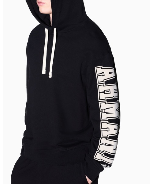 ARMANI EXCHANGE(アルマーニエクスチェンジ)の「【A|X アルマーニ エクスチェンジ】ロゴスリーブ フーデッドスウェットプルオーバー(スウェット・メンズ・ダークネイビー/ブラック・LARGE/MEDIUM/SMALL/X-LARGE/X-SMALL)」の10枚目の写真