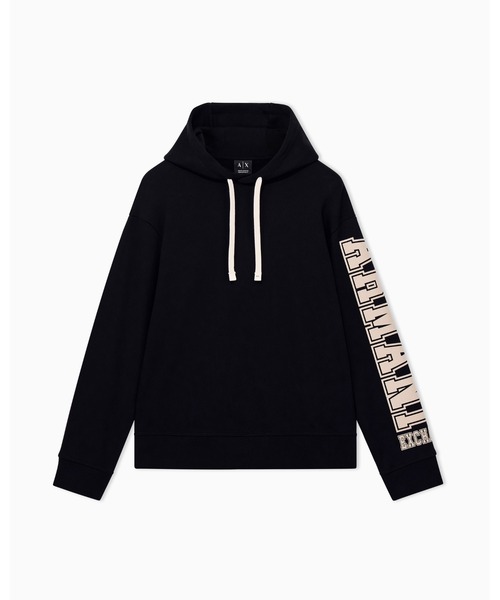 ARMANI EXCHANGE(アルマーニエクスチェンジ)の「【A|X アルマーニ エクスチェンジ】ロゴスリーブ フーデッドスウェットプルオーバー(スウェット・メンズ・ダークネイビー/ブラック・LARGE/MEDIUM/SMALL/X-LARGE/X-SMALL)」の12枚目の写真