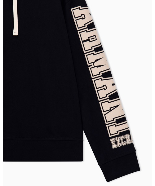 ARMANI EXCHANGE(アルマーニエクスチェンジ)の「【A|X アルマーニ エクスチェンジ】ロゴスリーブ フーデッドスウェットプルオーバー(スウェット・メンズ・ダークネイビー/ブラック・LARGE/MEDIUM/SMALL/X-LARGE/X-SMALL)」の13枚目の写真