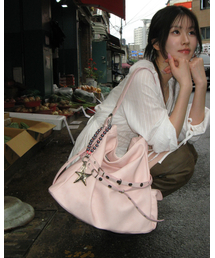 [×YOONSOAP] soft cargo bag (baby pink)