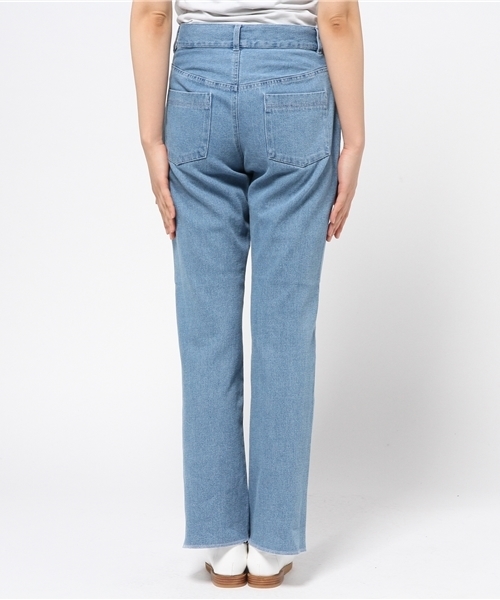 Kastane（カスタネ）の「ストレートデニムPT（その他パンツ・レディース・ライトブルー/ブラック・FREE）」の9枚目の写真