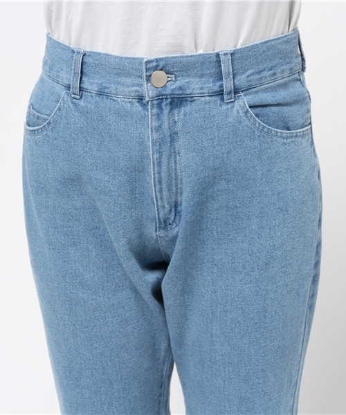 Kastane（カスタネ）の「ストレートデニムPT（その他パンツ・レディース・ライトブルー/ブラック・FREE）」の10枚目の写真