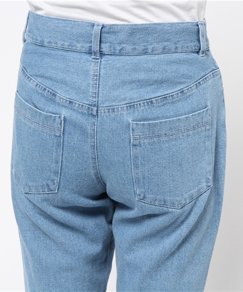 Kastane（カスタネ）の「ストレートデニムPT（その他パンツ・レディース・ライトブルー/ブラック・FREE）」の11枚目の写真