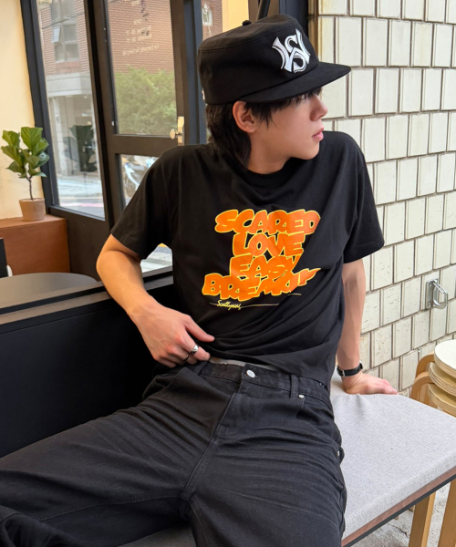SCALLYWAG（スカリーワグ）の「SLEB Crop T-shirt[Black]（Tシャツ/カットソー・メンズ・その他・FREE）」の2枚目の写真