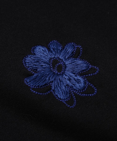 NOMA t.d.(ノーマティーディー)の「Flower Embroidery Hoody(パーカー・メンズ・ブラウン/ブラック・4/3)」の3枚目の写真