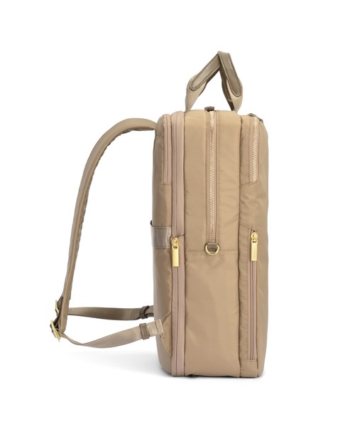 ACE GENE（エースジーン）の「【ace. GENE/エースジーン】 フィッテム ビジネスリュック 17L(20L)（バックパック/リュック・レディース・ベージュ/ブラック系その他/チャコール/ブラック・FREE）」の7枚目の写真