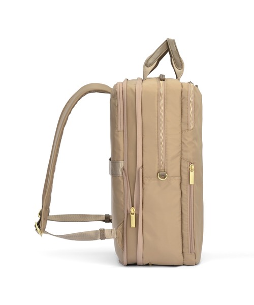 ACE GENE（エースジーン）の「【ace. GENE/エースジーン】 フィッテム ビジネスリュック 17L(20L)（バックパック/リュック・レディース・ベージュ/ブラック系その他/チャコール/ブラック・FREE）」の8枚目の写真