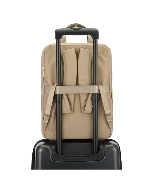ACE GENE（エースジーン）の「【ace. GENE/エースジーン】 フィッテム ビジネスリュック 17L(20L)（バックパック/リュック・レディース・ベージュ/ブラック系その他/チャコール/ブラック・FREE）」の21枚目の写真