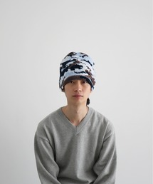 FAF（フェイク アス フラワーズ）の「FAF(FAKE AS FLOWERS) Camo single beanie（ニットキャップ/ビーニー）」
