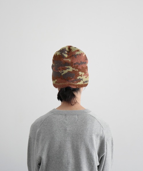 FAF(FAKE AS FLOWERS) Camo single beanie（ニットキャップ/ビーニー
