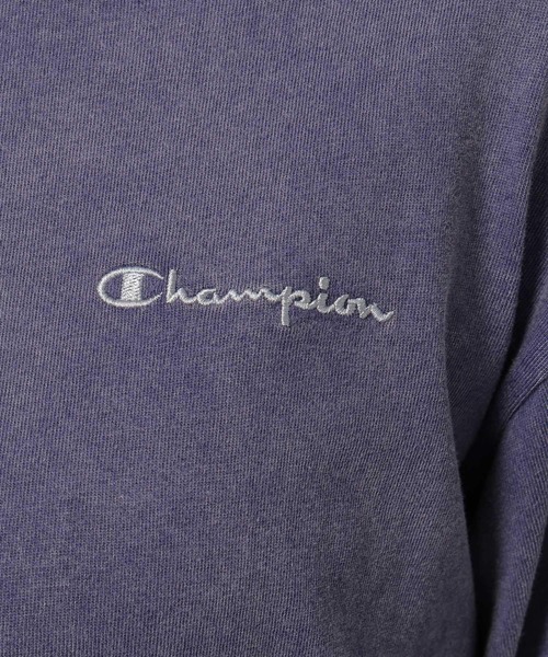 niko and...(ニコアンド)の「【Champion(チャンピオン)】別注 8分袖スノー洗いTシャツ(Tシャツ/カットソー・レディース・ラベンダー/ライトグリーン/オフホワイト・MEDIUM/LARGE)」の20枚目の写真