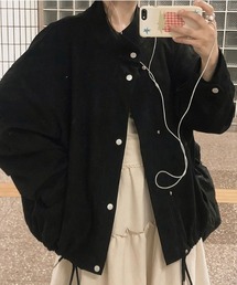 リラックススウェードジャケット