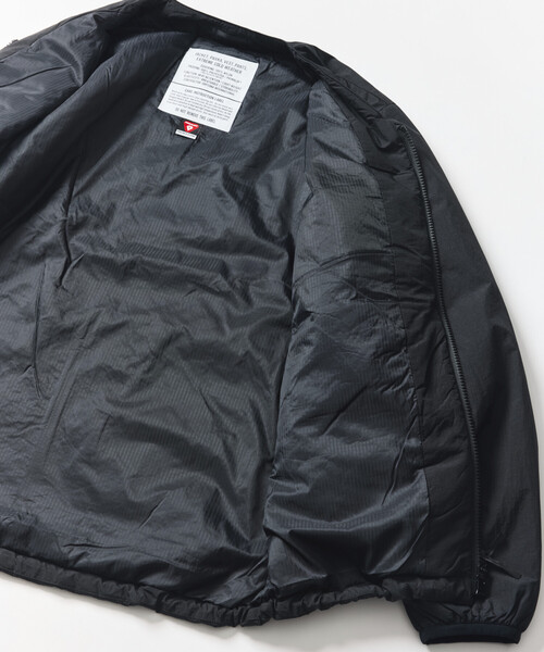 FREAK'S STORE(フリークスストア)の「PRIMALOFT LINER JACKET/プリマロフト ライナージャケット/ノーカラージャケット(ブルゾン・メンズ・ブラック/チャコールグレー/セージグリーン/ネイビー・SMALL/MEDIUM/LARGE)」の13枚目の写真