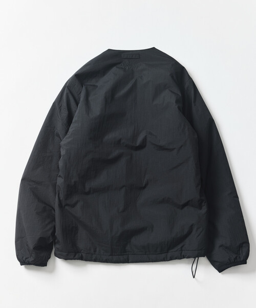 FREAK'S STORE(フリークスストア)の「PRIMALOFT LINER JACKET/プリマロフト ライナージャケット/ノーカラージャケット(ブルゾン・メンズ・ブラック/チャコールグレー/セージグリーン/ネイビー・SMALL/MEDIUM/LARGE)」の10枚目の写真