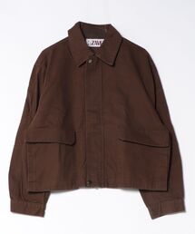 a.p.o.v.（エーピーオービー）の「a.p.o.v. クロップド丈ジャケット（ブルゾン）」