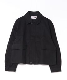 a.p.o.v.（エーピーオービー）の「a.p.o.v. クロップド丈ジャケット（ブルゾン）」