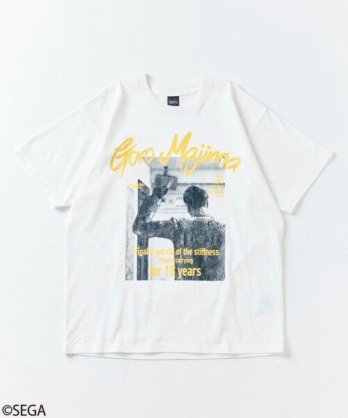 別注『龍が如く』/真島吾朗/クルーネックTシャツ（Tシャツ/カットソー