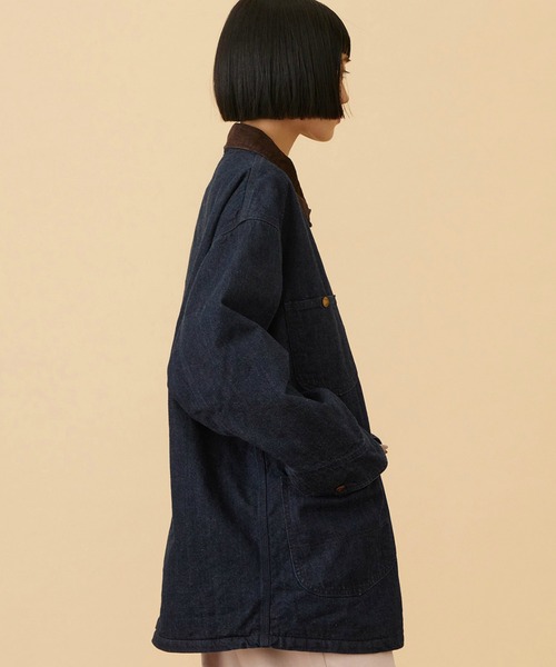 Lee(リー)の「Lee/リー LOCO JACKET/ ロコジャケット(カバーオール・レディース・ブラック/インディゴブルー・SMALL/MEDIUM)」の5枚目の写真