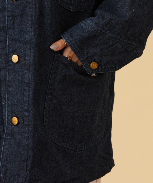 Lee(リー)の「Lee/リー LOCO JACKET/ ロコジャケット(カバーオール・レディース・ブラック/インディゴブルー・SMALL/MEDIUM)」の9枚目の写真