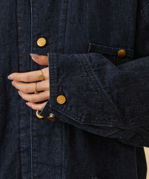 Lee(リー)の「Lee/リー LOCO JACKET/ ロコジャケット(カバーオール・レディース・ブラック/インディゴブルー・SMALL/MEDIUM)」の10枚目の写真