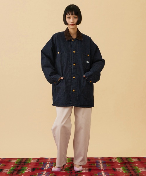 Lee(リー)の「Lee/リー LOCO JACKET/ ロコジャケット(カバーオール・レディース・ブラック/インディゴブルー・SMALL/MEDIUM)」の13枚目の写真