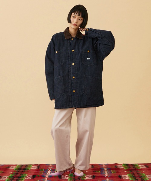 Lee(リー)の「Lee/リー LOCO JACKET/ ロコジャケット(カバーオール・レディース・ブラック/インディゴブルー・SMALL/MEDIUM)」の15枚目の写真