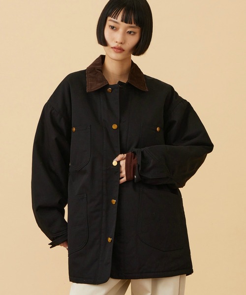 Lee(リー)の「Lee/リー LOCO JACKET/ ロコジャケット(カバーオール・レディース・ブラック/インディゴブルー・SMALL/MEDIUM)」の16枚目の写真