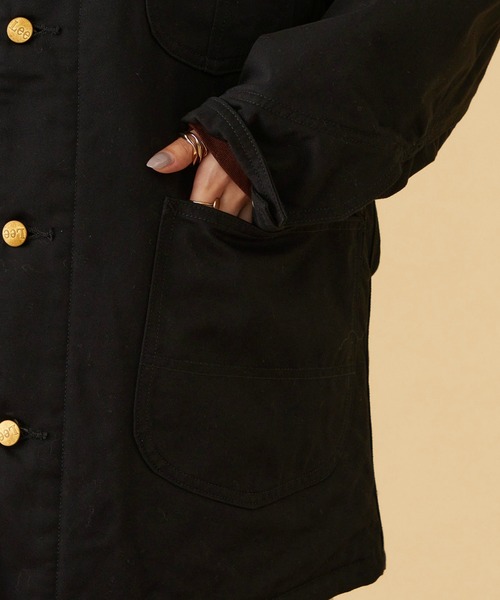 Lee(リー)の「Lee/リー LOCO JACKET/ ロコジャケット(カバーオール・レディース・ブラック/インディゴブルー・SMALL/MEDIUM)」の22枚目の写真