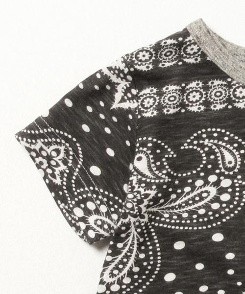 こども ビームス(コドモビームス)の「PONY GO ROUND / "BANDANA" Tシャツ (85~125)(Tシャツ/カットソー・キッズ・ブラック/サックスブルー・XS(85-95)/S(95-105)/M(105-115)/L(115-125))」の5枚目の写真